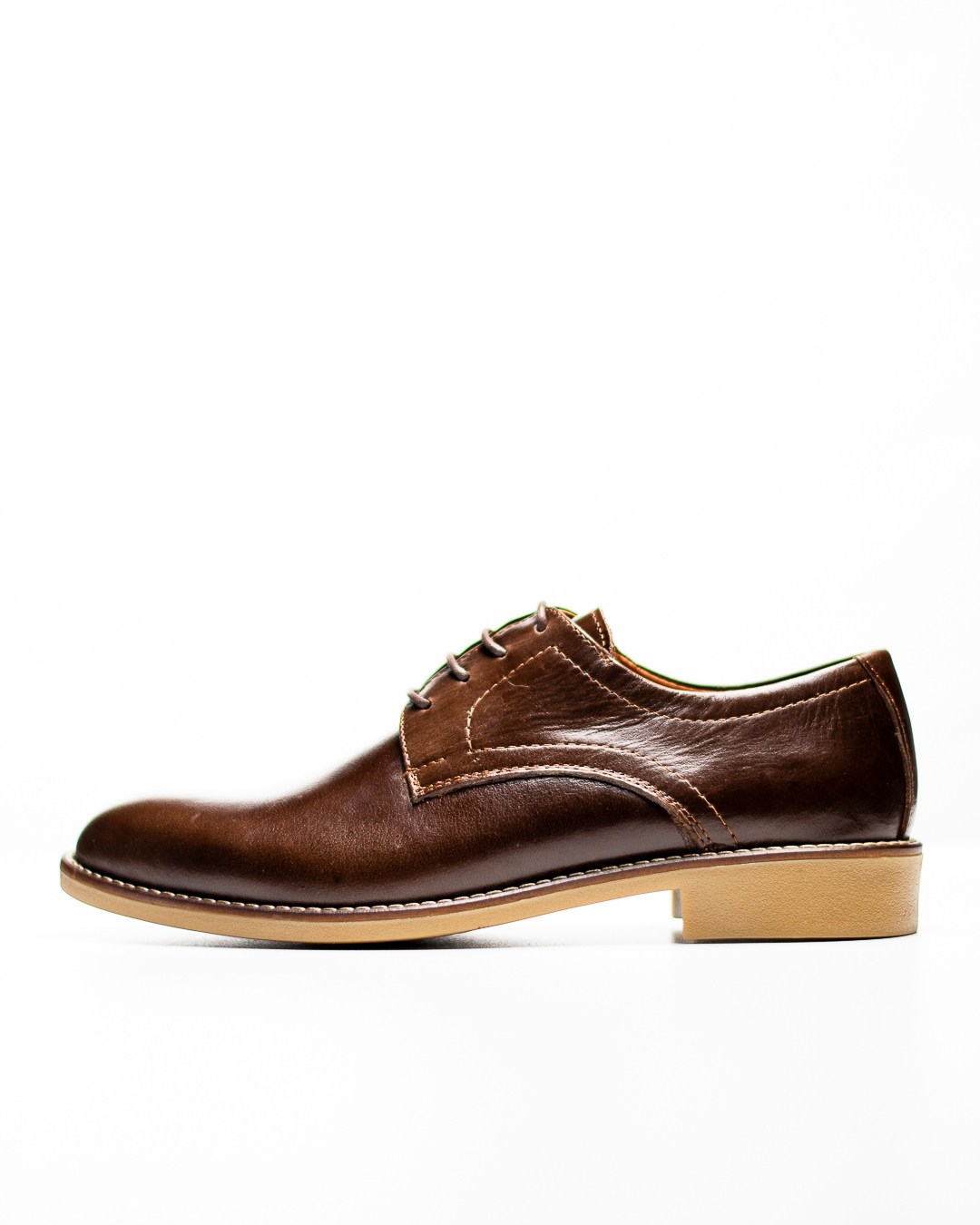 Derby Brun Oxford (Cuir)