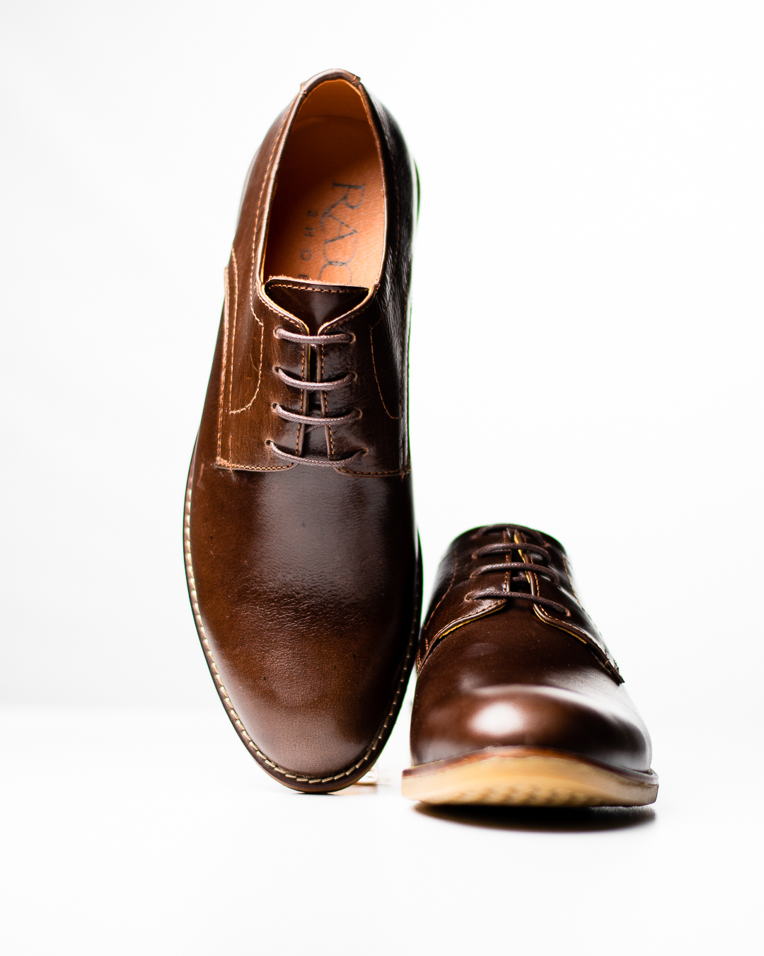 Derby Brun Oxford (Cuir)