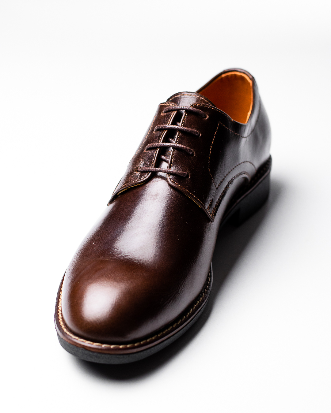 Derby Brun Oxford (Cuir)