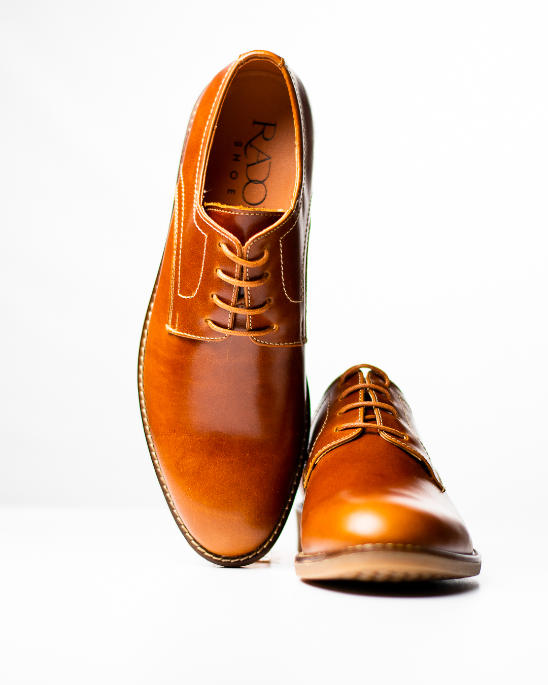 Derby Brun Oxford (Cuir)