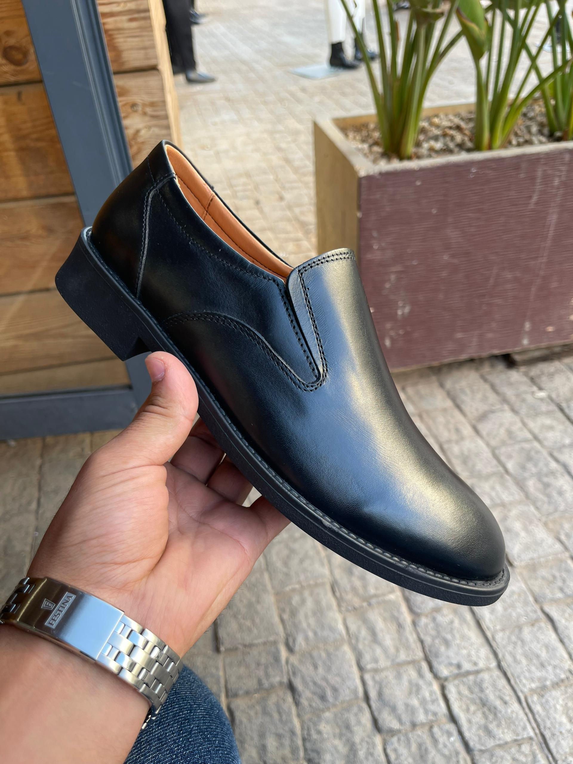 Mocassin Élégance Traditionnelle (Cuir)